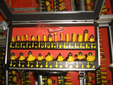 TC-024A tay Router Machine Parts 24pcs TCT Router Bit Set Đối với chế biến gỗ