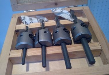 TC-004V Hand Tool Phụ 4pcs TCT Carbide tipped mũi khoan khoan Bits Đối Gỗ khoan