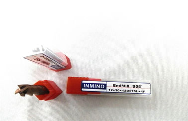 Long Reach Titanium End Mill Carbide Quảng trường Phay Dụng cụ cắt Đối Tempered thép