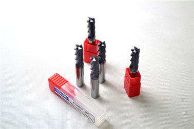 Tungsten Carbide Quảng End Mill Chuẩn Với 45 ° Helix Góc Đối cắt tốc độ cao