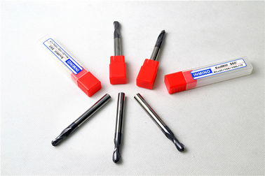 Công cụ cắt chỉnh Carbide bóng End Mill Cutter Vòng HRC60 dài Shank