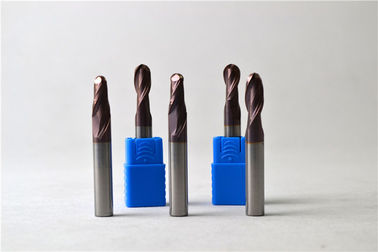 CNC côn bóng Mũi End Mill TiAlN tráng Carbide cụ cắt Đối với đồng
