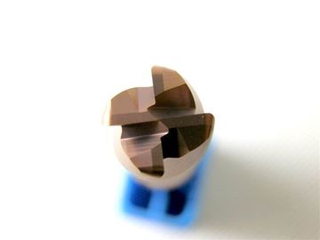 Coated khía Micro End Mill, hạt Bán kính góc End Mill Super-Fine
