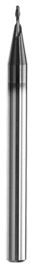 Hai sáo HRC60 Micro End Mills Micro Kích HRC55 Cutter, 0.3mm đến 0.9mm