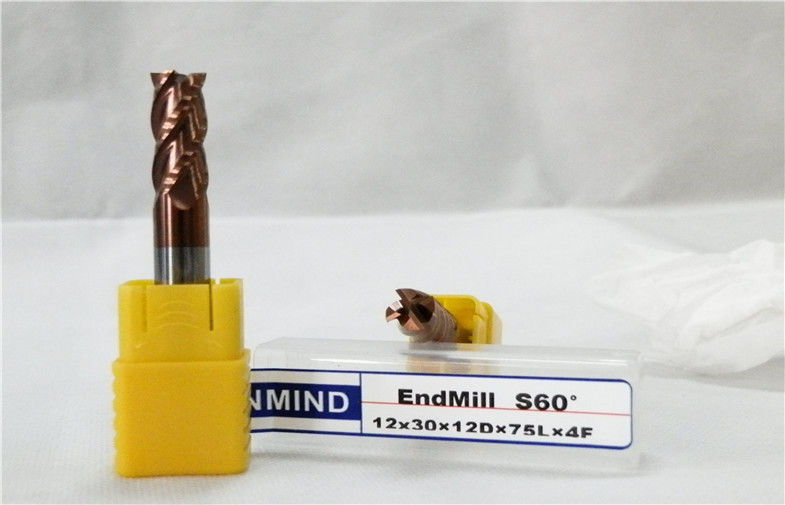 4 Flute HRC60 Quảng End Mill cổ dài Tốc độ cao Cuối Phay Cutter, Loại tiêu chuẩn